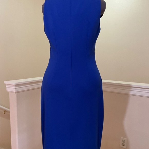 Ivanka Trump, size 2, cobalt blue, knee length dress - Picture 3 of 4